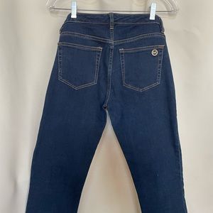 Micheal Kors, 3/4 , dark blue jeans, size 6